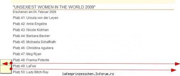 news lafee - Unsexiest Women In The World 2009 LaFee e pe - LaFee